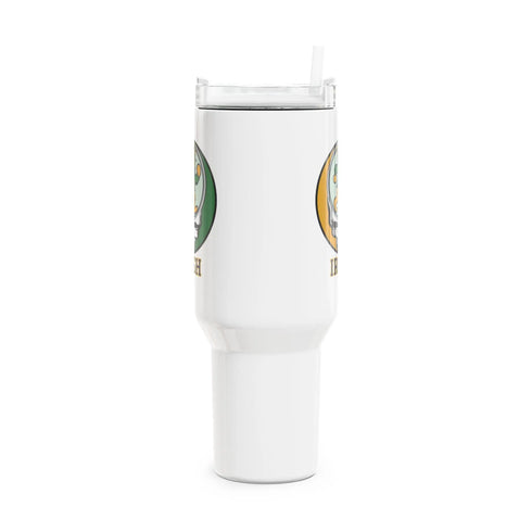 Grateful Dead - The Irish Dancing Leprechaun Stealie "Fat Man" Tumbler,  Double Insulated 40oz Travel Mug - StealieShop